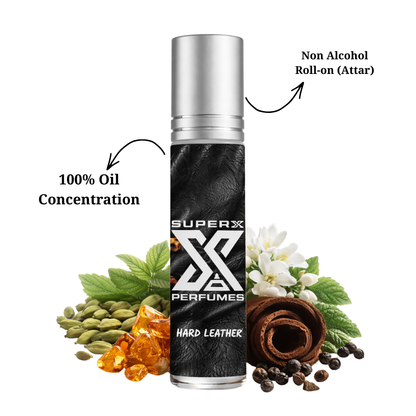Hard Leather | Inspired by T*m F*rd Ombre Leather | Roll-on (Attar) With 100% Oil Concentration (Non Alcohol)