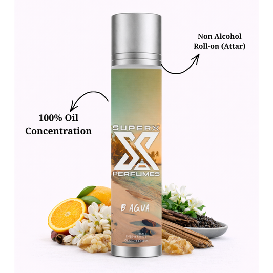 B Aqva | Inspired by B*lgari Aqva Amara | Roll-on (Attar) With 100% Oil Concentration (Non Alcohol)