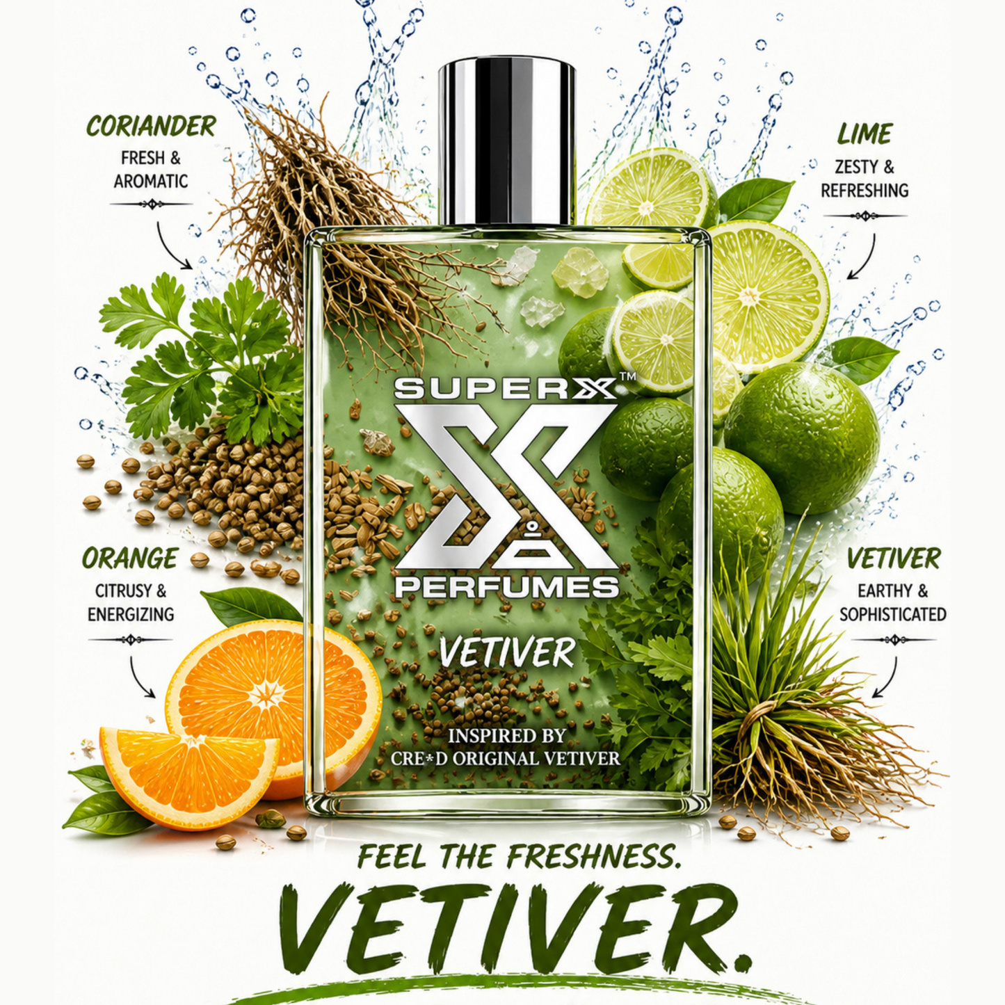 Vetiver | Inspired by Cre*d Original Vetiver Perfume