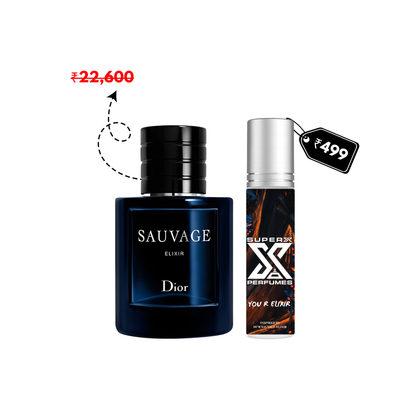 You r Elixer | Inspired by D*or Sauvage Elixir | Roll-on (Attar) With 100% Oil Concentration (Non Alcohol)