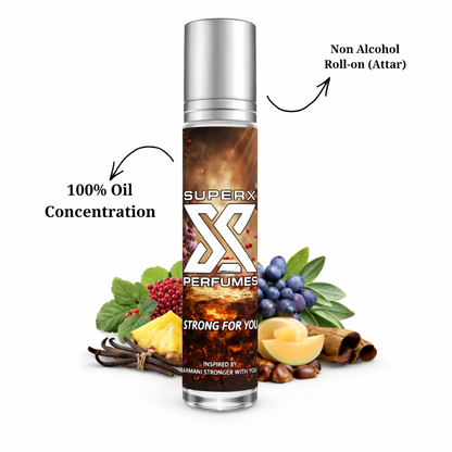 Strong for You | Inspired by Gi*rgio Arm*ni Stronger With You | Roll-on (Attar) With 100% Oil Concentration (Non Alcohol)