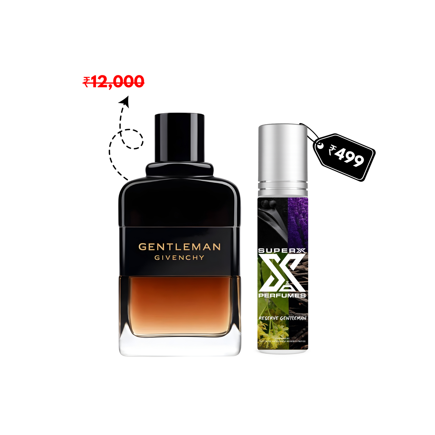 Reserve Gentlemen  | Inspired by Give*chy Reserved Pirvee | Roll-on (Attar) With 100% Oil Concentration (Non Alcohol)