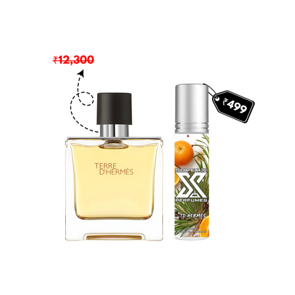TD Hermes | Inspired by Her*es Terre D' Hermes | Roll-on (Attar) With 100% Oil Concentration (Non Alcohol)