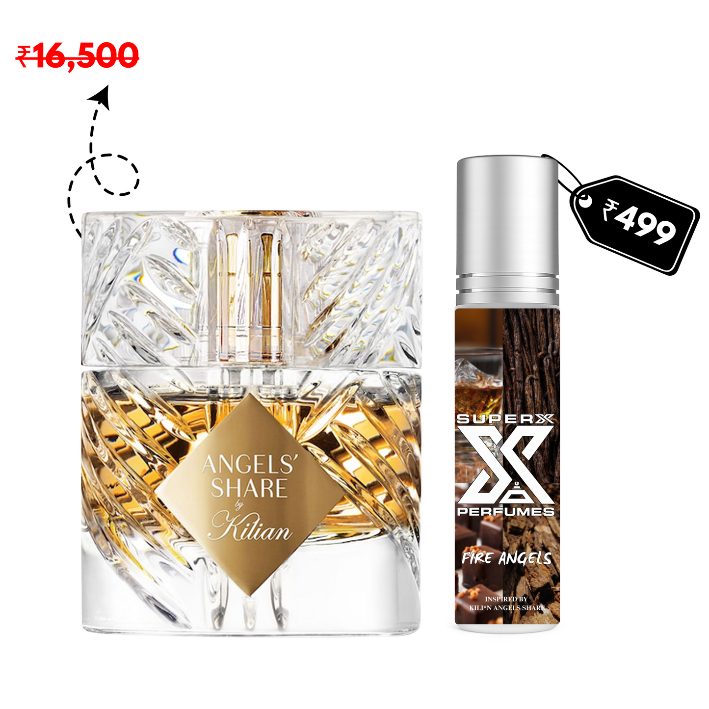 Fire Angels | Inspired by Kili*n Angels' Share | Roll-on (Attar) With 100% Oil Concentration (Non Alcohol)