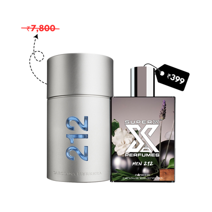 Men 212 | Inspired by Car*lina He*rera 212 NYC Men Perfume