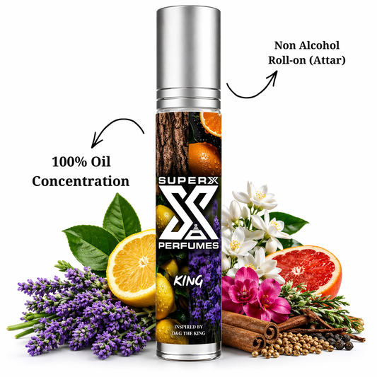 King | Inspired by D*G The King | Roll-on (Attar) With 100% Oil Concentration (Non Alcohol)