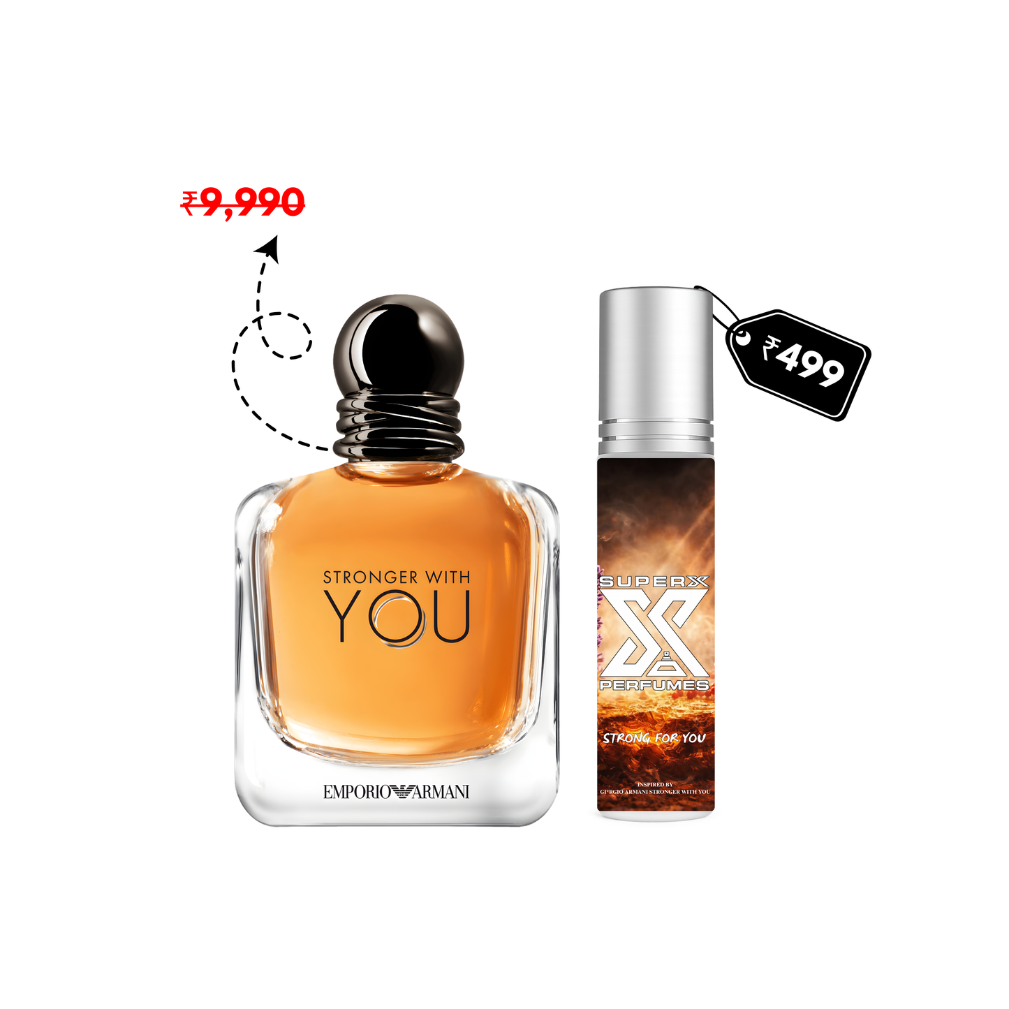 Strong for You | Inspired by Gi*rgio Arm*ni Stronger With You | Roll-on (Attar) With 100% Oil Concentration (Non Alcohol)