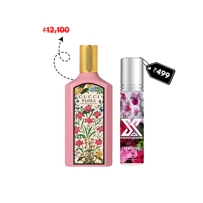 Flo Love | Inspired by G*cci Flora | Roll-on (Attar) With 100% Oil Concentration (Non Alcohol)
