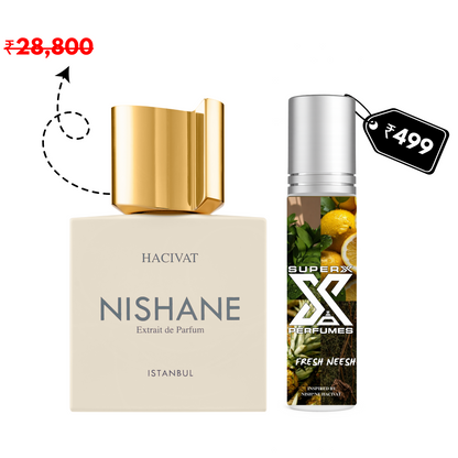 Fresh Neesh | Inspired by Nish*ne Haciv*t | Roll-on (Attar) With 100% Oil Concentration (Non Alcohol)