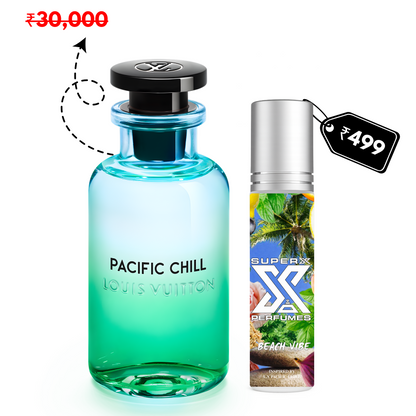 Beach Vibe | Inspired by Lo*is Vui*ton Pacific Chill | Roll-on (Attar) With 100% Oil Concentration (Non Alcohol)
